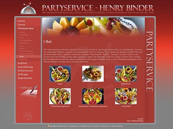 Partyservice Henry Binder - Startseite