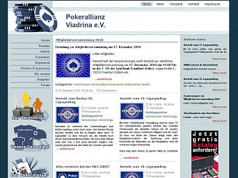 Pokerallianz Viadrina e V  - Startseite